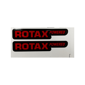 12V24V Can Am Black Stickers Rotax