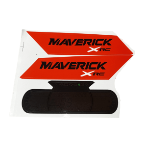 12V24V Can Am Orange Stickers Maverick & Dash