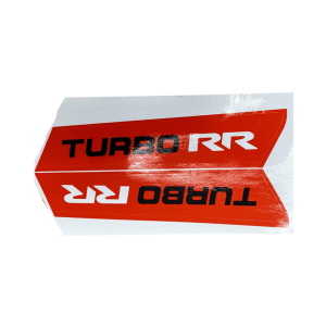 12V24V Can Am Orange Stickers Turbo